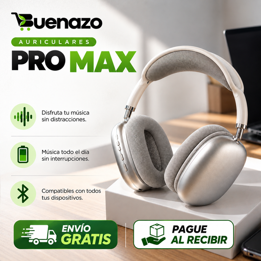 🎧 Auriculares PRO Max + Caja y Carregador + Bluetooth 5.0 Premium
