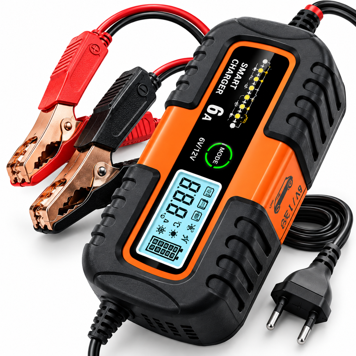 🔋 Arrancador Inteligente de Batería para Autos + Cables