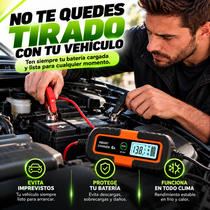 🔋 Arrancador Inteligente de Batería para Autos + Cables