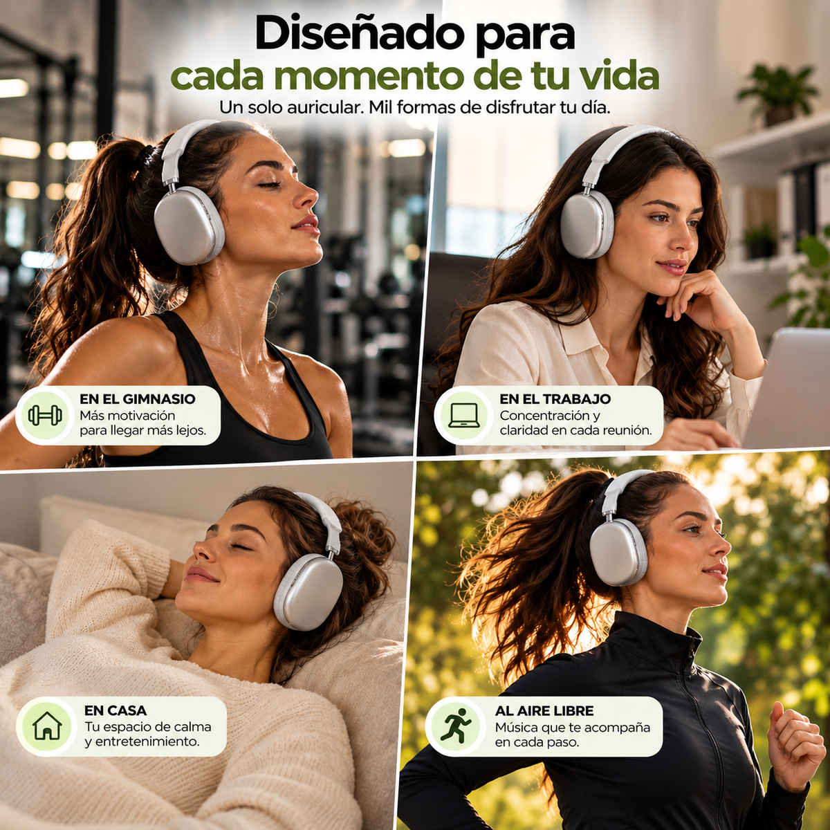 🎧 Auriculares PRO Max + Caja y Carregador + Bluetooth 5.0 Premium + ¡REGALO SOLO HOY! 🔥