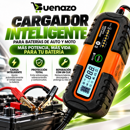 🔋 Arrancador Inteligente de Batería para Autos + Cables